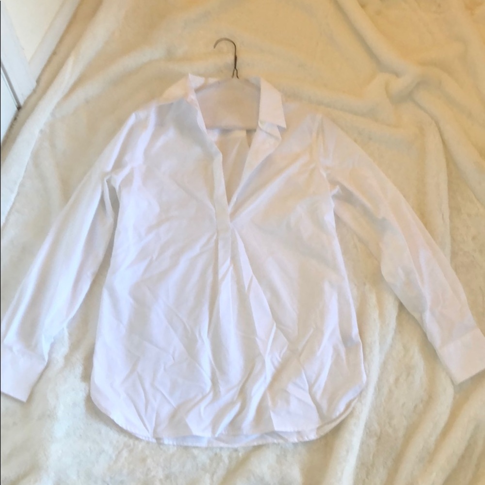 Lands End button down collared shirt